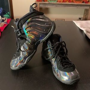 Nike little posite one gs legion green